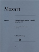 Wolfgang A. Mozart, Wolfgang Amadeus Mozart, Ernst Herttrich - Wolfgang Amadeus Mozart - Fantasie und Sonate c-moll KV 475/457