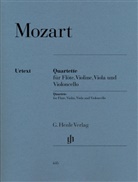 Wolfgang A. Mozart, Wolfgang Amadeus Mozart, Henrik Wiese - Wolfgang Amadeus Mozart - Flötenquartette für Flöte, Violine, Viola und Violoncello