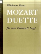 Wolfgang A. Mozart, Wolfgang Amadeus Mozart - Mozart-Duette, für 2 Violinen, Spielpartitur