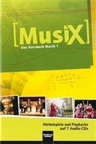 Marku Detterbeck, Markus Detterbeck, Gero Schmidt-Oberländer - Musix - Das Kursbuch Musik - 1: 5./6. Schuljahr, 7 Audio-CDs (Hörbuch)