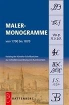 Petra Hoftichová - Malermonogramme von 1700 bis 1870