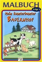 Heike Georgi, Manfred Ulrich - Mein kunterbunter Bauernhof, m. Audio-CD u. 6 Buntstiften