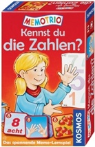 Memotrio (Kinderspiel), Kennst du die Zahlen?