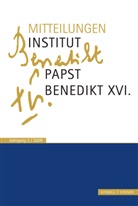 Franz-Xaver Heibl, Christian Schaller, Rudolf Voderholzer - Mitteilungen des Institut-Papst-Benedikt XVI.. Jahrgang.2