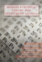 Stephen J. Brown, Edwin Elton, Edwin J. Elton, Martin Jay Gruber - Modern Portfolio Theory and Investment Analysis