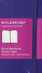 Moleskine classic, XSmall, Ruled Notebook, purple
