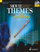 Movie Themes, für Alt-Blockflöte, m. Audio-CD