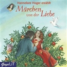 Hannelore Hoger - Märchen von der Liebe, Audio-CD (Audiolibro)