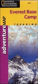 National Geographic Adventure Maps: National Geographic Adventure Map Everest Base Camp