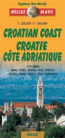 Nelles Maps: Croatie - Istrie - Côte adriatique