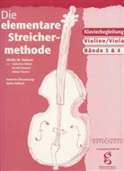 Sheila M. Nelson, Sheila Mary Nelson - Die elementare Streichermethode für Violine / Viola, Klavierbegleitung. Bd.3-4
