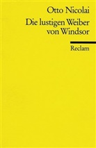 Otto Nicolai - Die lustigen Weiber von Windsor