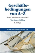 Jürgen Niebling - Geschäftsbedingungen von A-Z