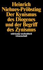 Heinrich Niehues-Pröbsting - Der Kynismus des Diogenes und der Begriff des Zynismus