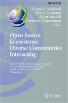 Cornelia Boldyreff, Kevi Crowston, Kevin Crowston, Björn Lundell, Björn Lundell et al, Anthony I. Wasserman - Open Source Ecosystems: Diverse Communities Interacting