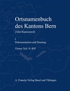 Blatter, Blatter, Erich Blatter, Pete Glatthard, Thoma Schneider, Thomas Schneider... - Ortsnamenbuch des Kantons Bern. Teil 4 (N-B/P). Tl.4