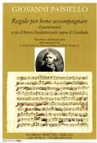 Giovanni Paisiello, Felix Diergarten, Ludwig Holtmeier, Johannes Menke - Regole per bene accompagnare il partimento o sia il basso fondamentale sopra il Cembalo