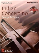 George Perlman - Indian Concertino, für Violine, m. Audio-CD