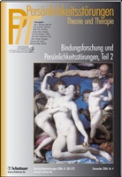 Peter Buchheim, Birger Dulz, Otto F Kernberg, Otto F. Kernberg - Persönlichkeitsstörungen, Theorie und Therapie (PTT) - H.4: Bindungsforschung und Persönlichkeitsstörung. Tl.2