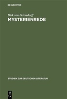 Dirk von Petersdorff - Mysterienrede