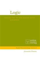 Alexander Pfänder - Logic
