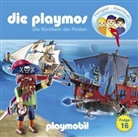 Simon X Rost - Die Playmos, Audio-CDs - Folge.16: Die Playmos - Die Rückkehr der Piraten, 1 Audio-CD, 1 Audio-CD (Audio book)