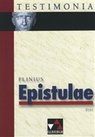 Joachim Lühr, Plinius, Plinius d. J., Plinius d. Jüng., Plinius der Jüngere - Epistulae, Text