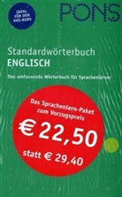 PONS Standardwörterbuch Englisch. PONS Grammatik kurz & bündig Englisch. PONS Verbtabellen Englisch