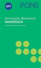 PONS Universelles Wörterbuch Französisch