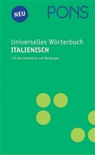 PONS Universelles Wörterbuch Italienisch