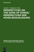 Ansel C Hagedorn, Anselm C Hagedorn, Anselm C. Hagedorn - Perspectives on the Song of Songs / Perspektiven der Hoheliedauslegung