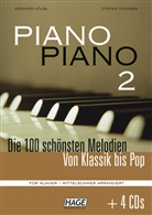 Gerhard Kölbl, Stefan Thurner, Helmut Hage, HAGE Musikverlag - Piano Piano, mittelschwer arrangiert. Bd.2