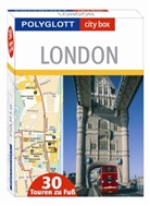 Polyglott city box London, 30 Pocketkarten u. city guide