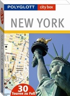 Polyglott city box New York, 30 Pocketkarten u. city guide