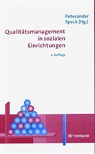 Franz Peterander, Fran Peterander, Franz Peterander, Speck, Speck, Otto Speck - Qualitätsmanagement in sozialen Einrichtungen