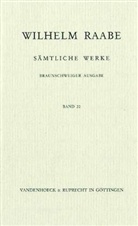 Wilhelm Raabe, Karl Hoppe, Diete Prinzing, Dieter Prinzing, Jost Schillemeit - Sämtliche Werke - 20: Hastenbeck - Altershausen - Gedichte