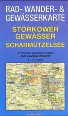 Rad-, Wander- & Gewässerkarten: Storkower Gewässer, Scharmützelsee