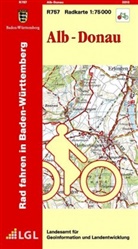 Landesamt für Geoinformation und Landentwicklung B, Landesam für Geoinformation und Landentwi, Lg, LGL - Radkarten Baden-Württemberg: Alb - Donau