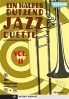 Hans-Jörg Fischer, Heiko Raubach - Ein halbes Dutzend Jazzduette, Posaune u. Tenorhorn, m. Audio-CD. Vol.2
