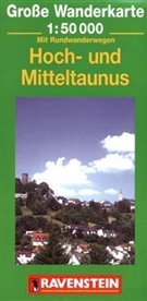 Ravenstein Karten - 6904: Hoch- und Mitteltaunus