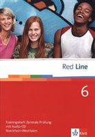 Frank Haß - Red Line - 6: Red Line 6. Realschule Nordrhein-Westfalen, m. 1 Audio-CD