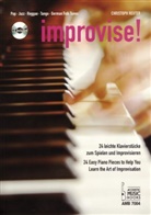 Christoph Reuter - improvise!, für Klavier, m. Audio-CD