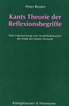 Peter Reuter - Kants Theorie der Reflexionsbegriffe