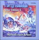 Perry Rhodan, Josef Tratnik - Perry Rhodan, Silber Edition, Audio-CDs - Tl.5: Perry Rhodan, Silber Edition - Vorstoß nach Arkon, 12 Audio-CDs (Hörbuch)