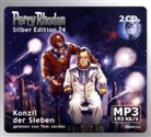 Perry Rhodan, Ernst Vlcek, Willia Voltz, William Voltz, Tom Jacobs, Tom Sprecher: Jacobs - Perry Rhodan, Silber Edition, MP3-CDs - Tl.74: Perry Rhodan, Silber Edition - Konzil der Sieben, 2 MP3-CDs (Audio book)