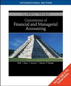 Jeff Jones, Mowen, Jay Rich - Cornerstones of Financial and Managerial Accounting