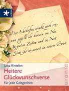 Jutta Rintelen - Heitere Glückwunschverse