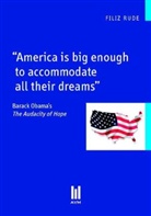 Filiz Rude - "America is big enough to accommodate all their dreams"