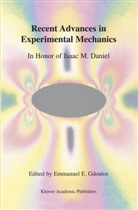 Emmanuel E. Gdoutos, E E Gdoutos, E. E. Gdoutos, E.E. Gdoutos, Emmanuel E. Gdoutos - Recent Advances in Experimental Mechanics