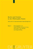 Guido A. de Almeida, Guido Antonio Almeida, Guido Antonio Almeida u a, Ricard R Terra, Ricardo R Terra, Valerio Rohden... - Recht und Frieden in der Philosophie Kants, 5 Bde.
